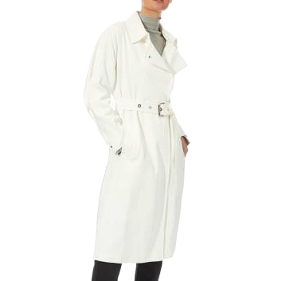 *Hard to Find!* NWT REISS | Florance Cotton Blend Trench Coat - Picture 2 of 5